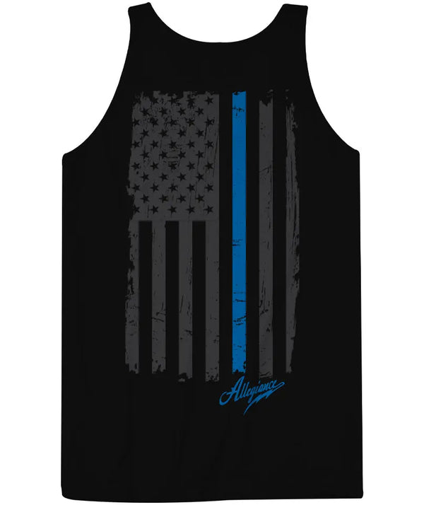 Back the Blue Back Hit Tank - Allegiance Clothing