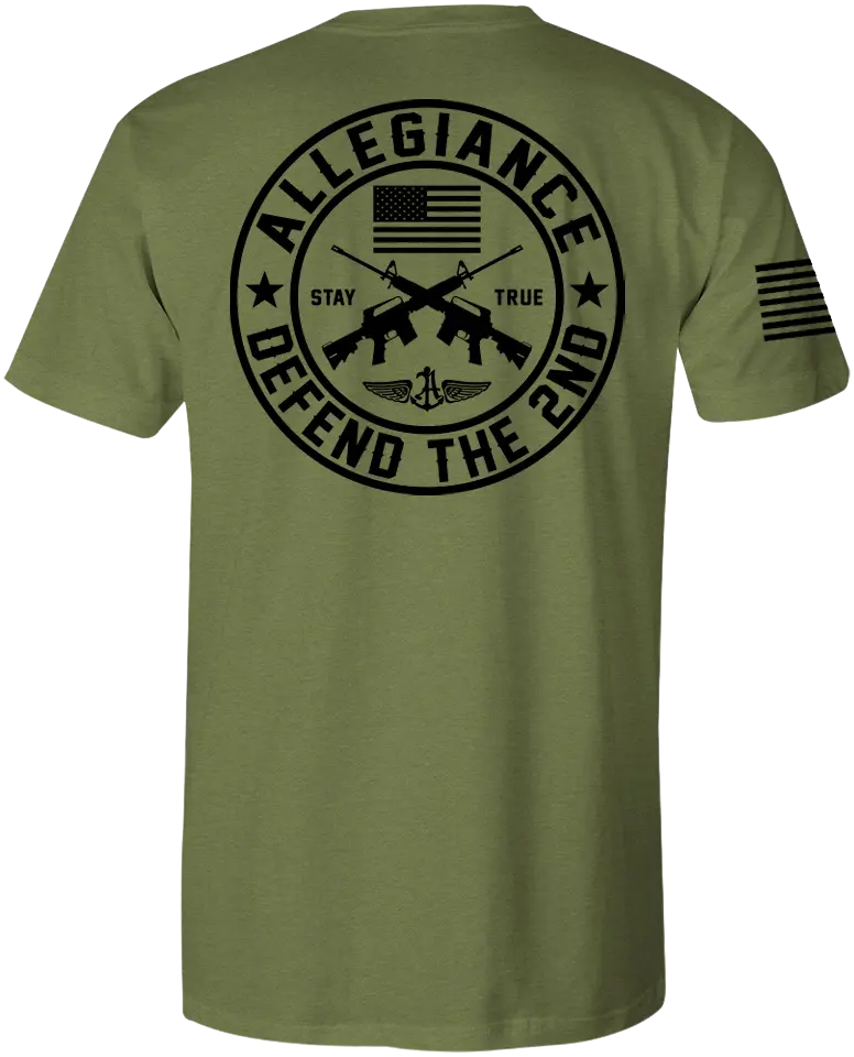 Defend the Second Premium Tee - Allegiance Clothing