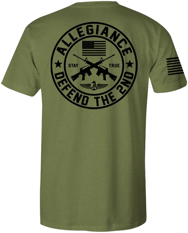 Defend the Second Premium Tee - Allegiance Clothing