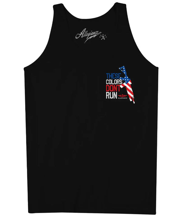 Don't Run Back Hit Tank Top - Allegiance Clothing