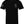 Black Allegiance Back the Green Tee featuring a small distressed black-and-gray American flag with a green line and monochrome flag sleeve print.