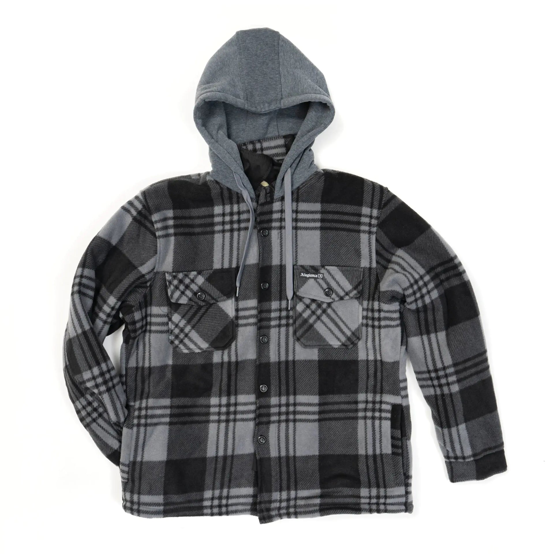 Official Hooded Flannel - Allegiance Clothing