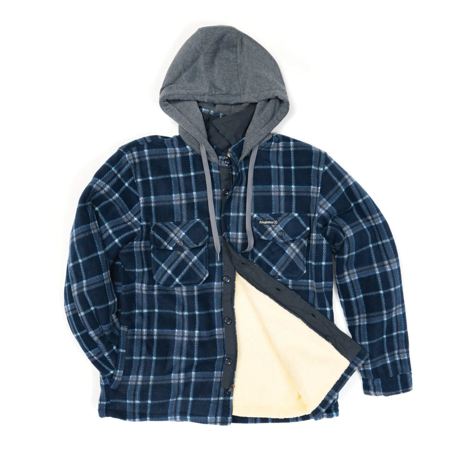 Official Hooded Flannel - Allegiance Clothing