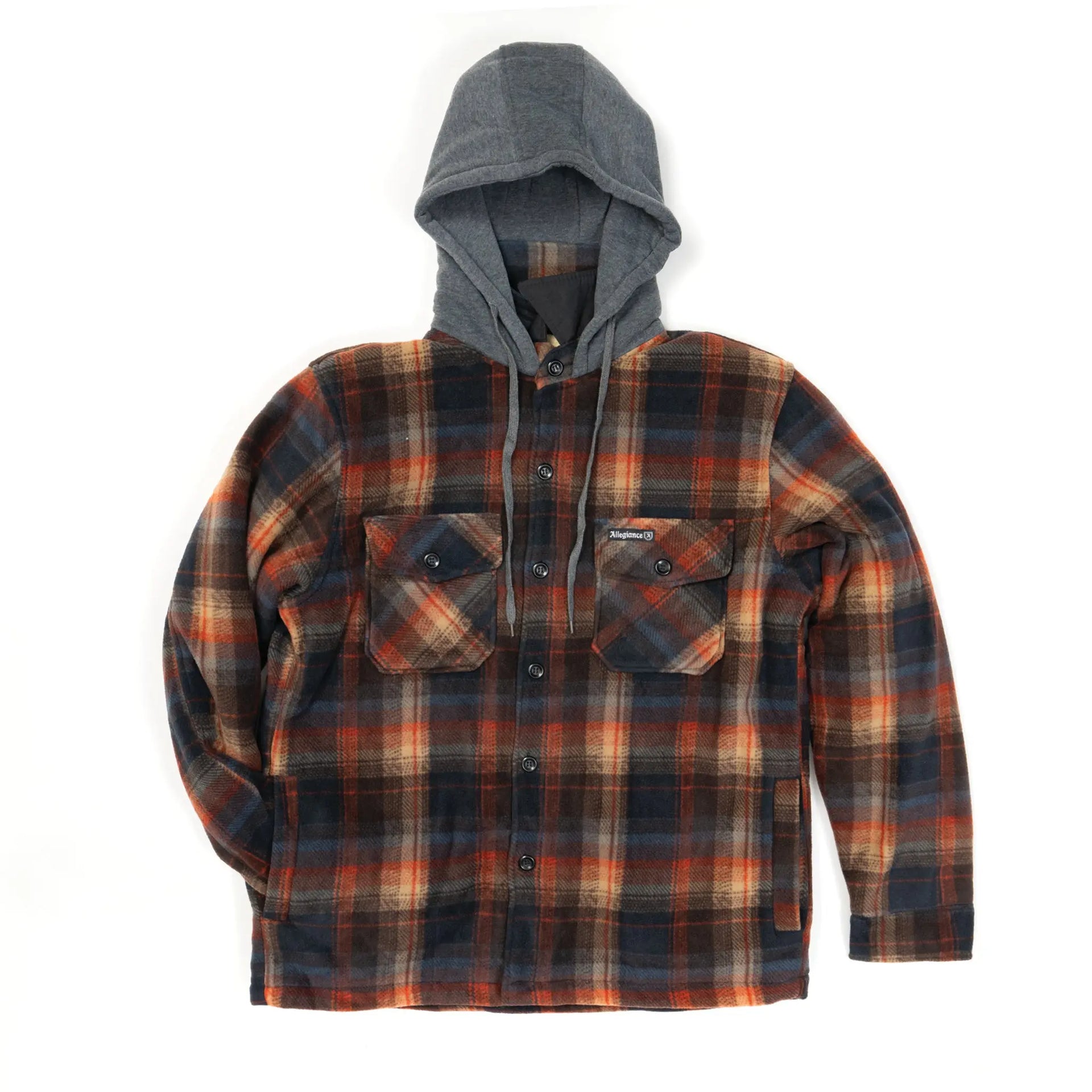 Official Hooded Flannel - Allegiance Clothing