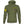 Front view of the OD Green Allegiance Western Hoodie with small chest boot and snake design