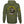 Back view of the OD Green Allegiance Western Hoodie with cowboy boot rattlesnake and Don’t Tread On Me graphic