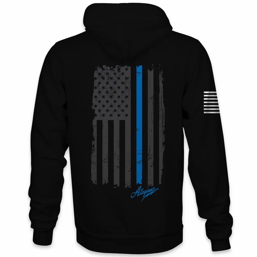 Back the Blue Hoodie ALLEGIANCE CLOTHING