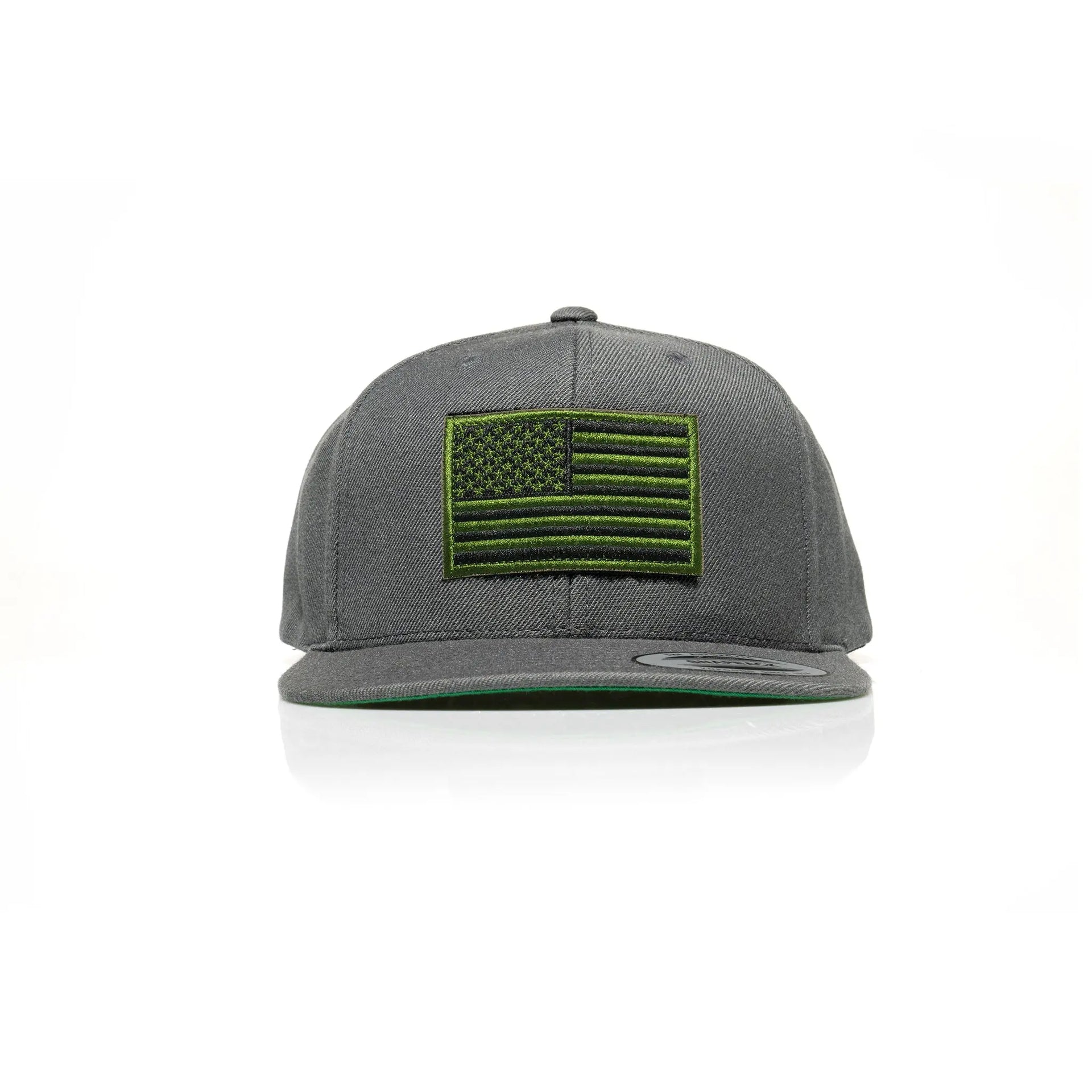 USA Green Flag Patch Snapback - Allegiance Clothing