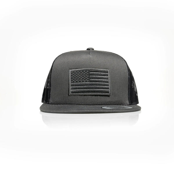 USA Black Flag Patch Trucker - Allegiance Clothing