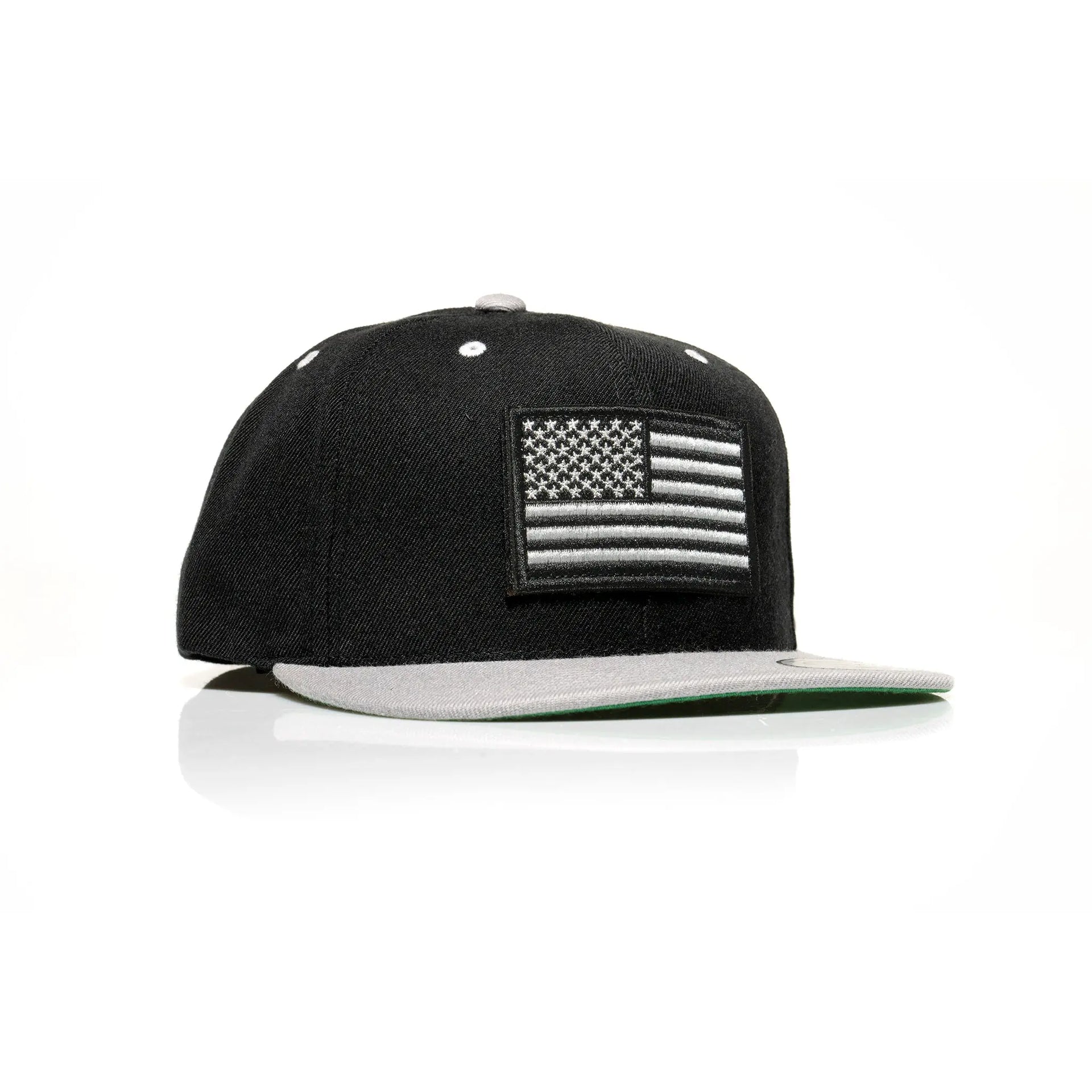 USA Black Flag Patch Snapback - Allegiance Clothing