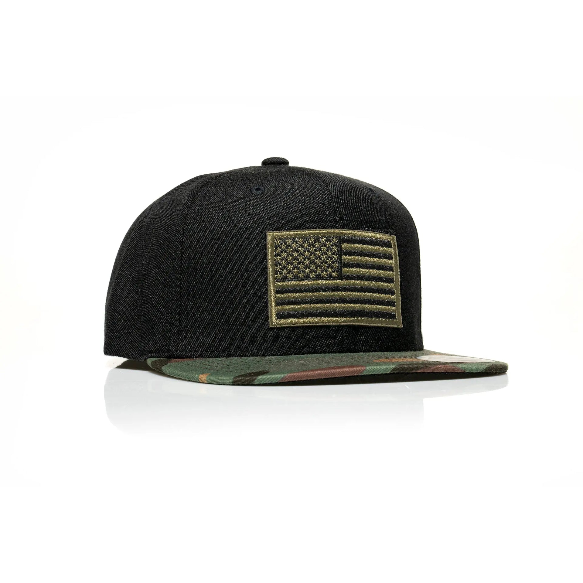 USA Green Flag Patch Snapback - Allegiance Clothing