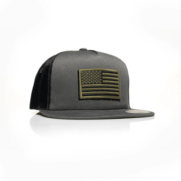 USA Green Flag Patch Trucker - Allegiance Clothing