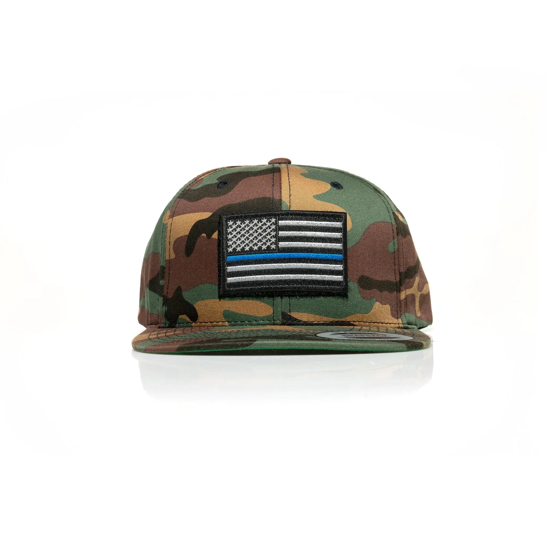 Thin Blue Line Patch Snapback - Allegiance Clothing