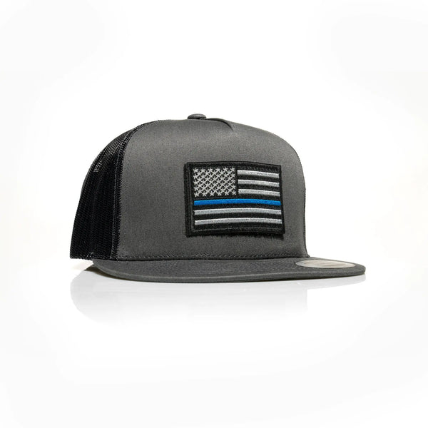 Thin Blue Line Patch Trucker - Allegiance Clothing