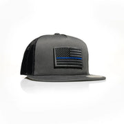 Thin Blue Line Patch Trucker - Allegiance Clothing