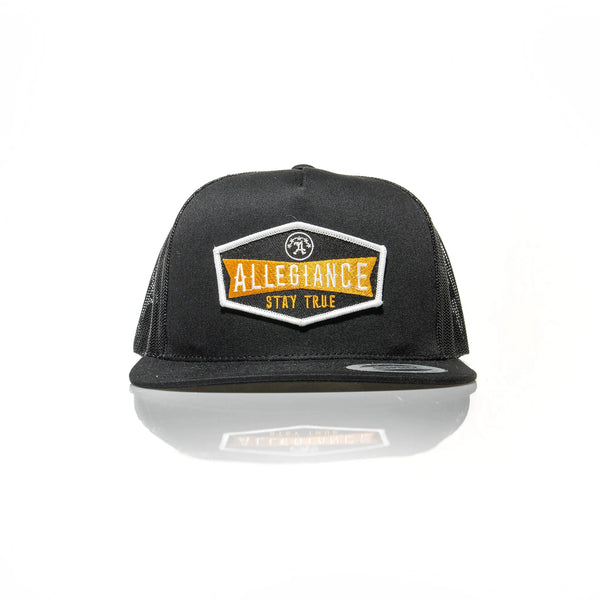 Captain Gold Trucker Hat ALLEGIANCE CLOTHING