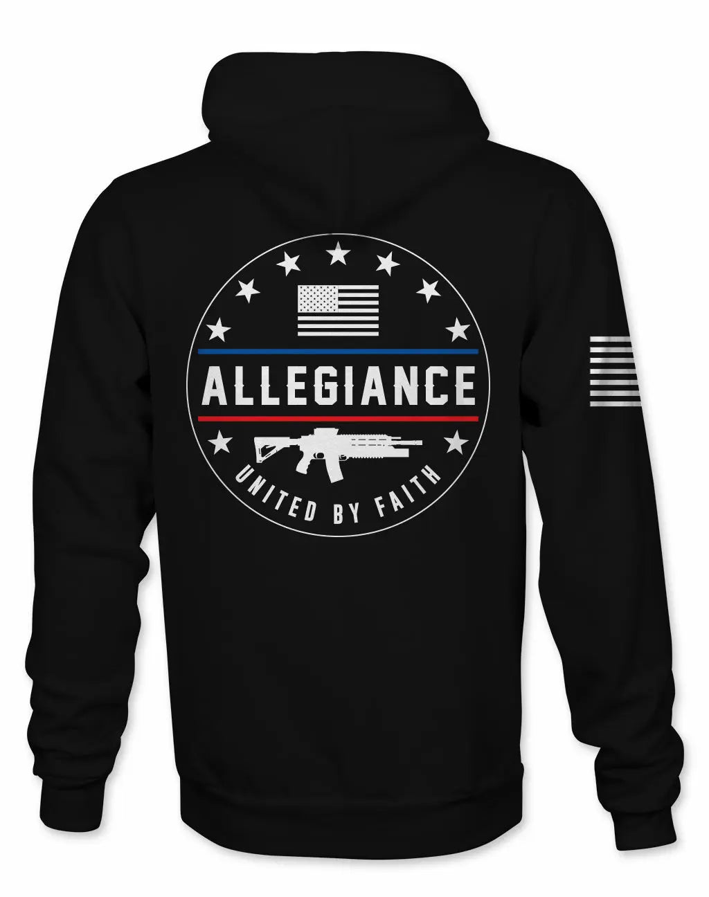 Combat Back Hit Hoodie ALLEGIANCE CLOTHING