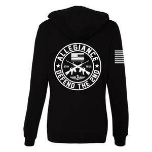 Defend the 2nd Women's B.H. Hoodie ALLEGIANCE CLOTHING