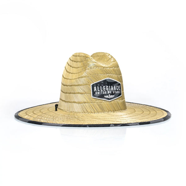 Glory Stealth Straw Hat ALLEGIANCE CLOTHING