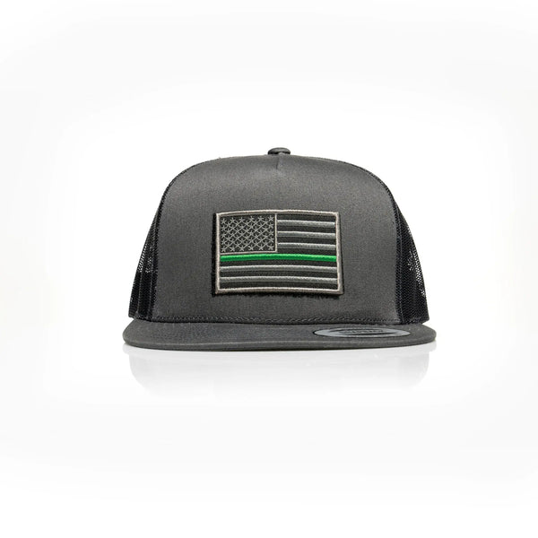 Thin Green Line Patch Trucker - Allegiance Clothing