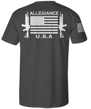 Gunner Flag Premium Tee ALLEGIANCE CLOTHING